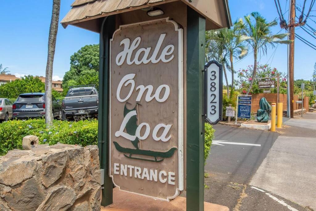 Hale Ono Loa 403- Top Floor, Ocean View, & Complete Modern Remodel Leilighet Kahana Eksteriør bilde