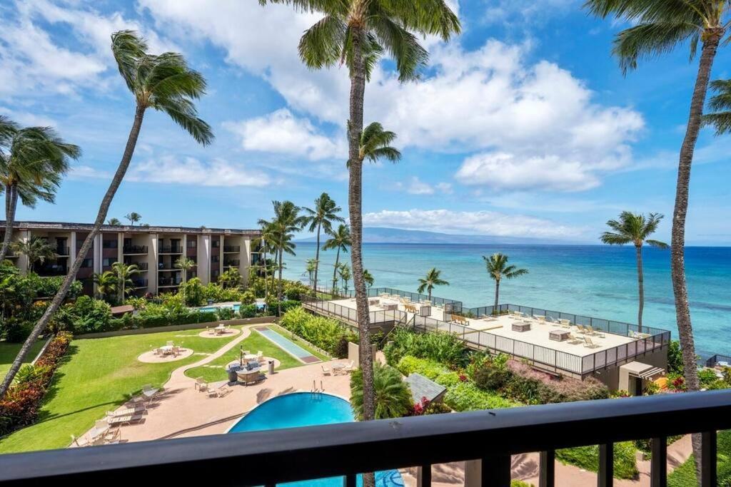 Hale Ono Loa 403- Top Floor, Ocean View, & Complete Modern Remodel Leilighet Kahana Eksteriør bilde