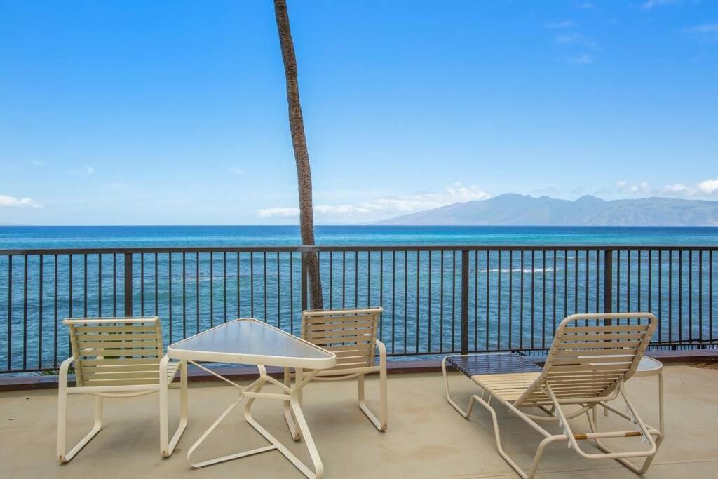 Hale Ono Loa 403- Top Floor, Ocean View, & Complete Modern Remodel Leilighet Kahana Eksteriør bilde